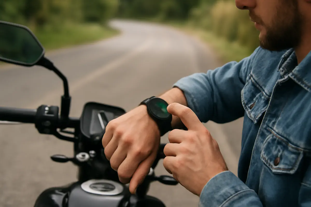 Orologi smartwatch compatibili con moto: la funzione nascosta che facilita il viaggio