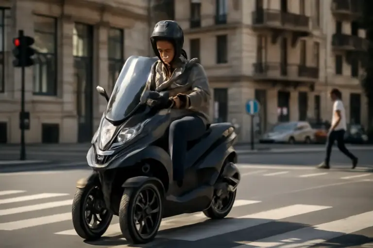 Prova pratica scooter tre ruote: guida urbana facile o compromessi alla guida? I nodi sciolti in città