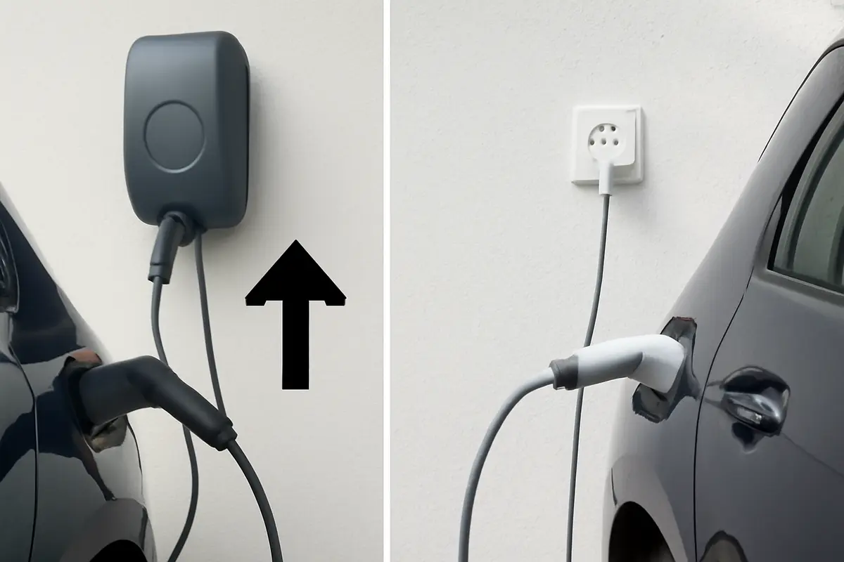 Differenza tra wallbox e presa domestica: il dettaglio che influisce sui costi di ricarica